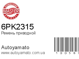 6PK2315 (MASTER SPORT)